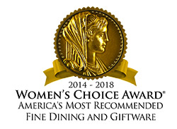 Women's Choice Award - Lenox Most Recommended Fine Dining & Giftware
